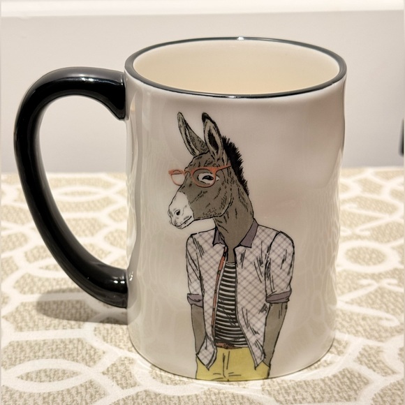 Signature Housewares Other - Donkey, Signature Housewares Hipster Coffee Beverage Mug